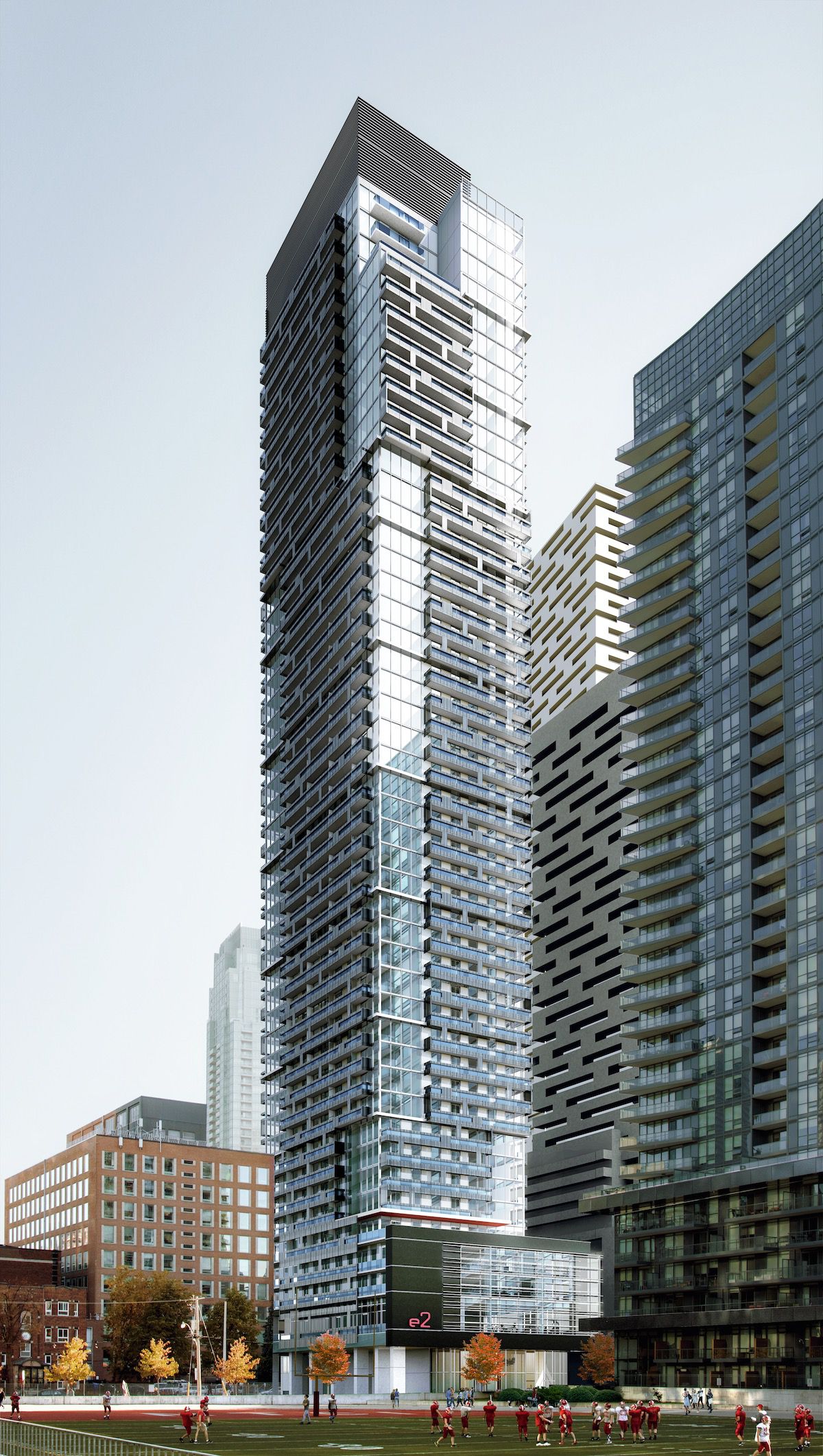 Metropia - E2 Condos rendering
